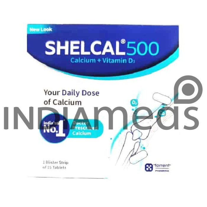 Shelcal 500mg Tablet