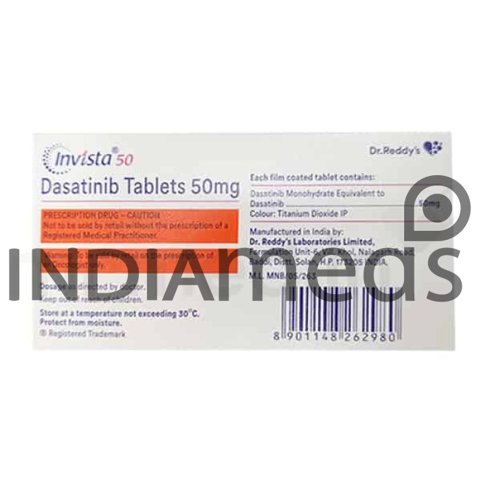 Invista 50mg Tablet