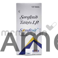 Sorafenat 200mg Tablet 120's