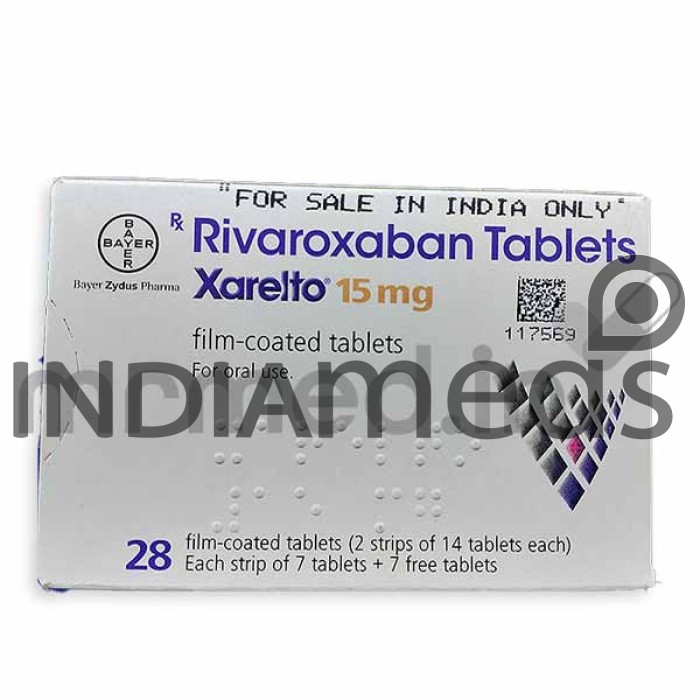 Xarelto 15mg Tablet 98's