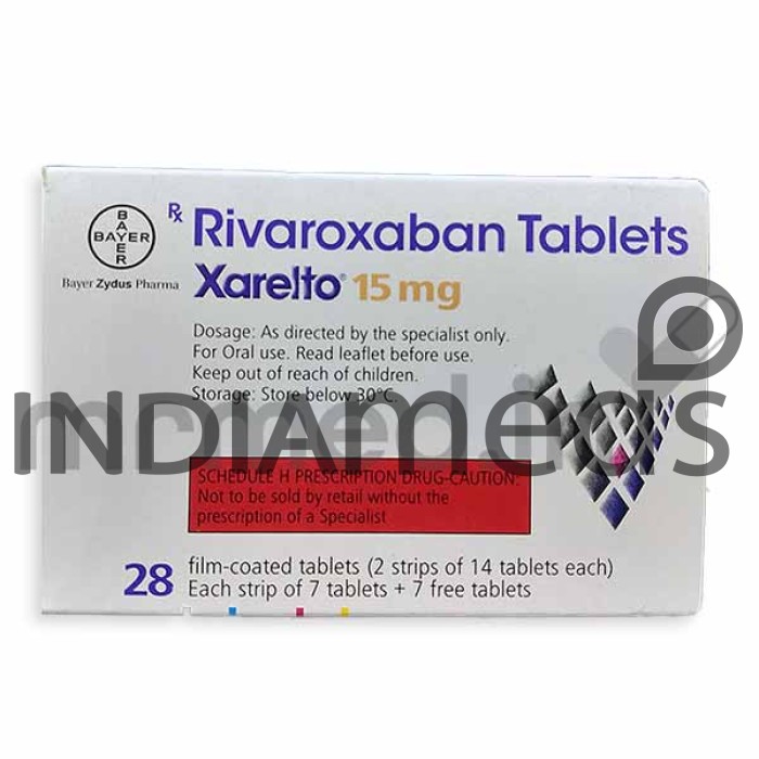 Xarelto 15mg Tablet 98's