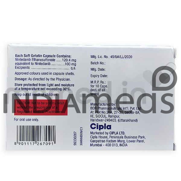 Nintib 100mg Capsule