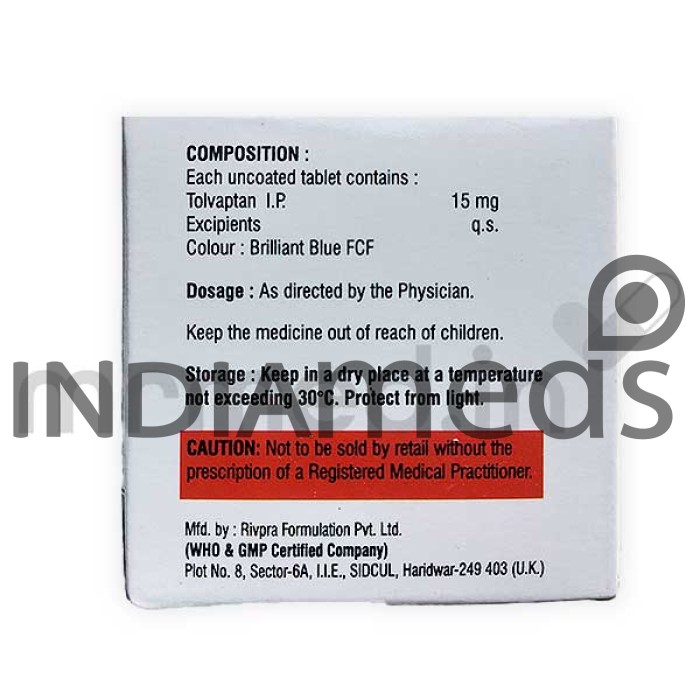 Tolvanix 15mg Tablet