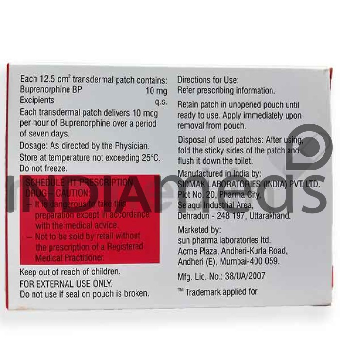 Prosia 10mcg Patch