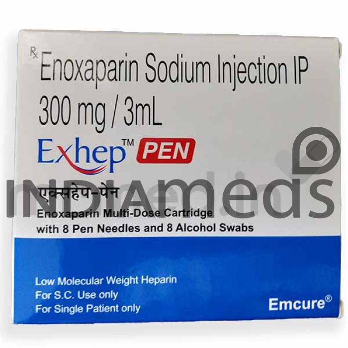 Exhep 300mg Pen Injection 3ml