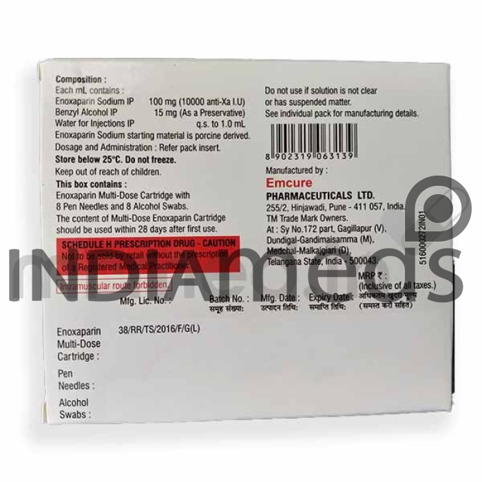Exhep 300mg Pen Injection 3ml