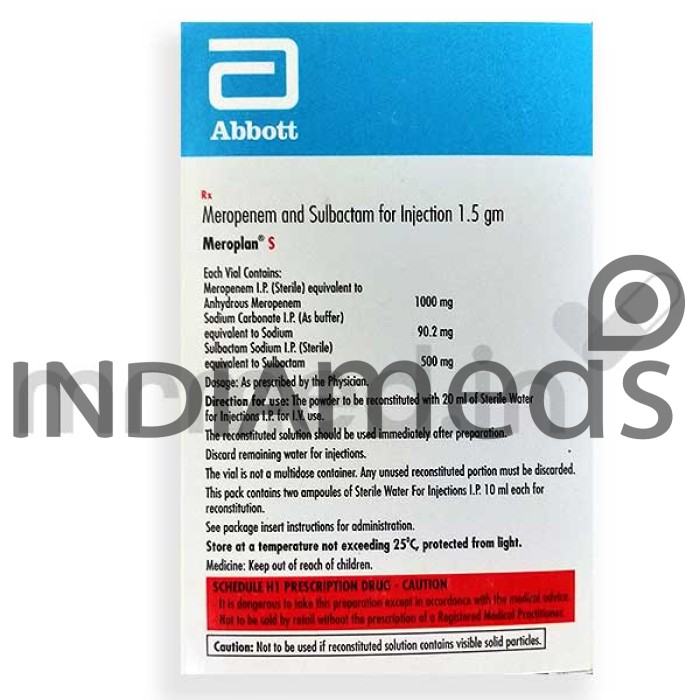 Meroplan S 1.5gm Injection