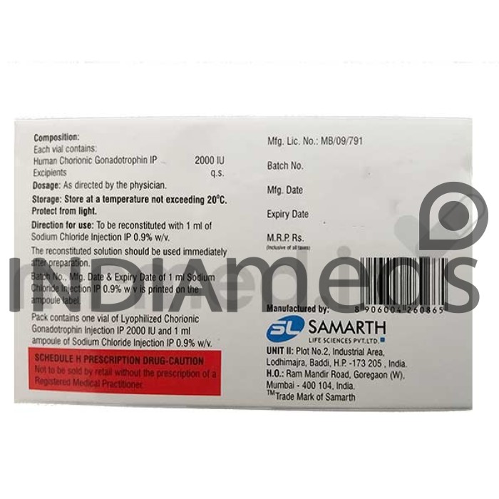 Eutrig HP 2000IU Injection