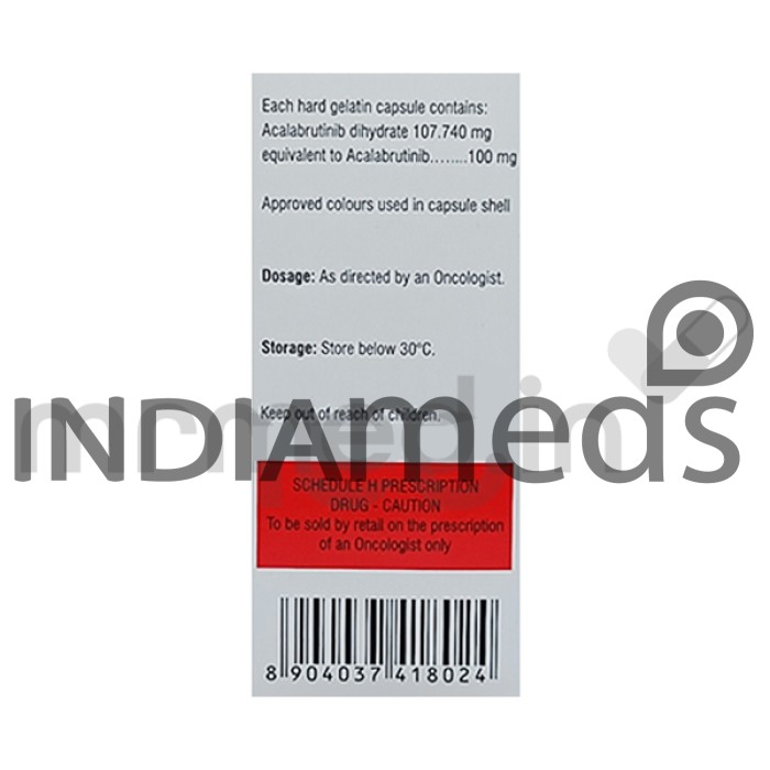 Acabrunat 100mg Capsule