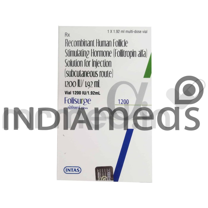 Folisurge 1200IU Injection