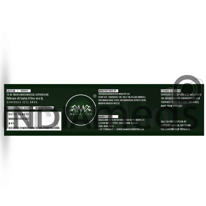Magiccann Pure Cannabis Leaf Extract 10000mg