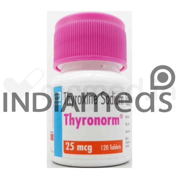 Thyronorm 25mcg Tablet