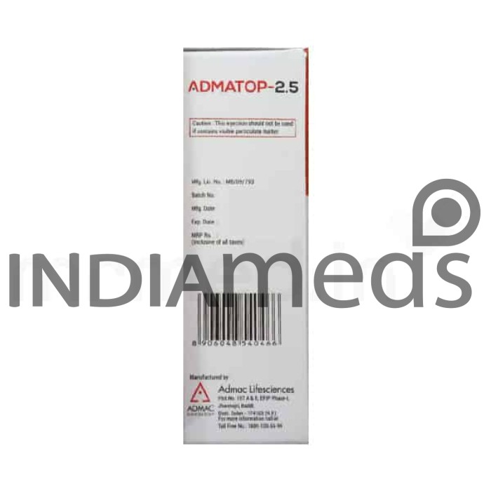 Admatop 2.5mg Injection
