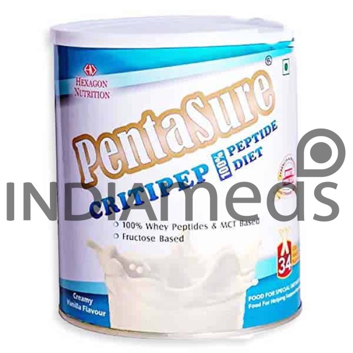 Pentasure Criti Pep Vanilla Powder 400gm