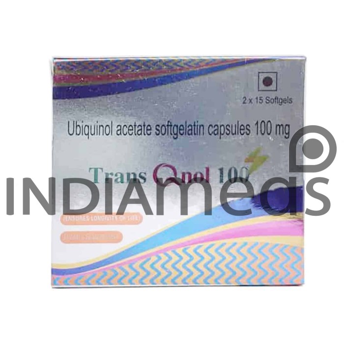 Trans-Qnol 100mg Capsule