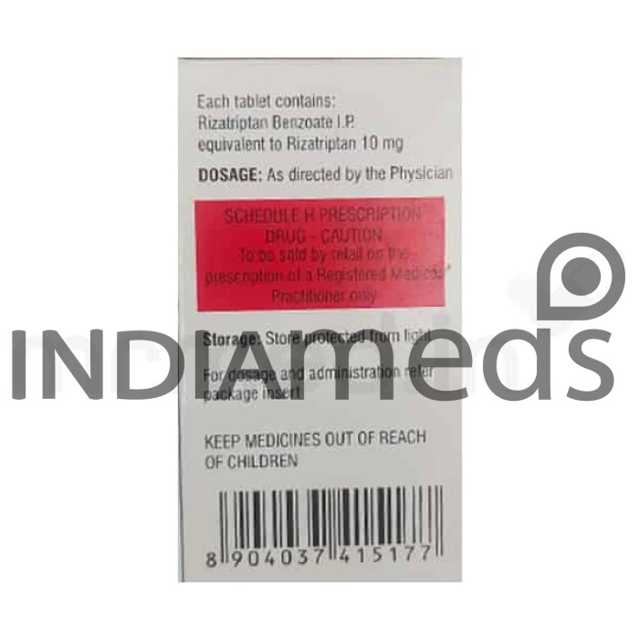 Ritza MD 10mg Tablet