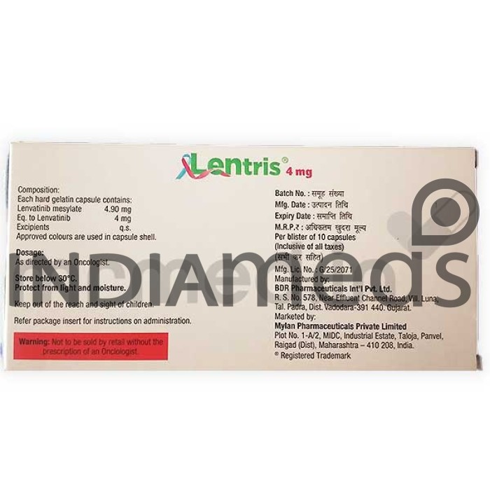 Lentris 4mg Capsule