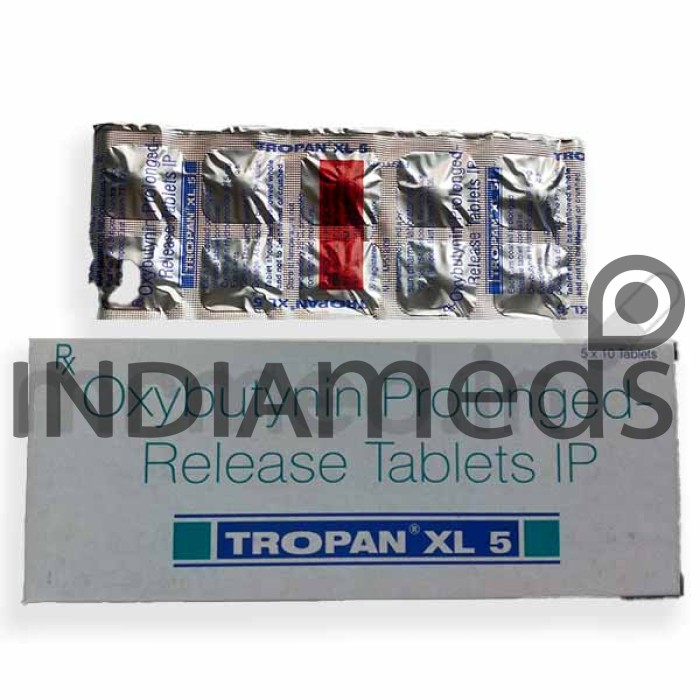 Tropan XL 5mg Tablet