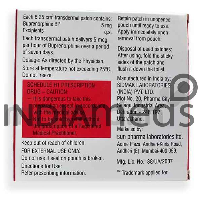 Prosia 5mcg Patch