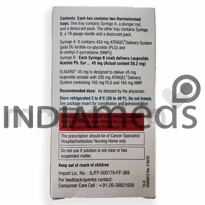 Eligard Depot 45mg Injection