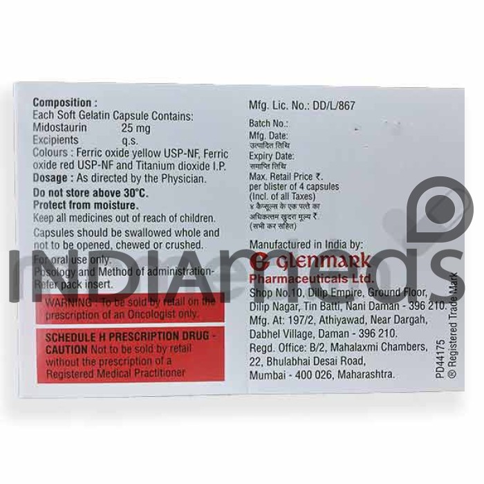 Mistaurin 25mg Capsule