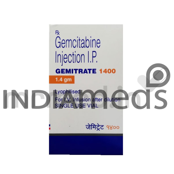 Gemitrate 1.4gm Injection