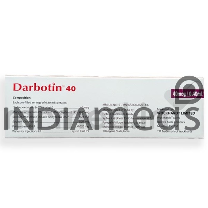 Darbotin 40mcg Injection