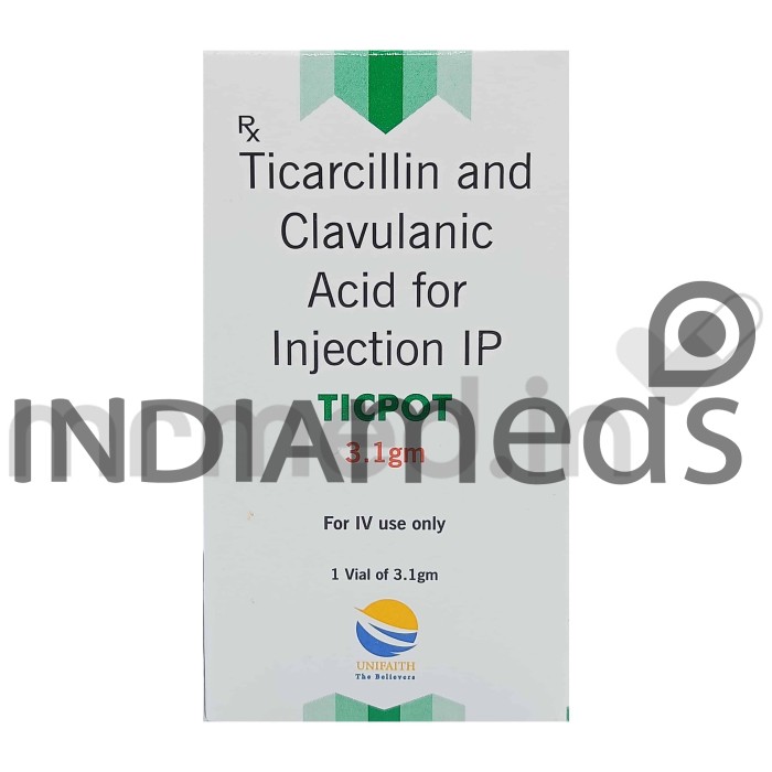 Ticpot 3.1gm Injection