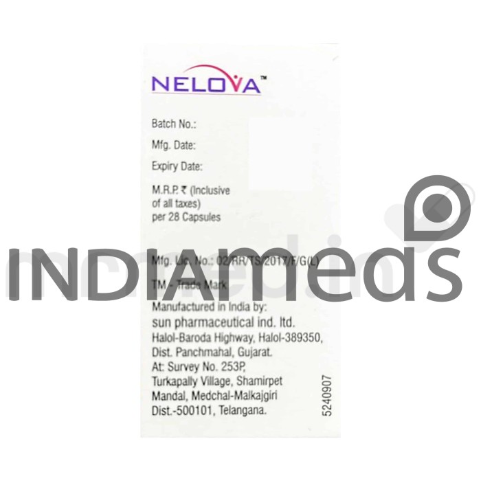 Nelova 200mg Capsule