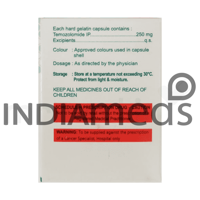 Temotero 250mg Capsule