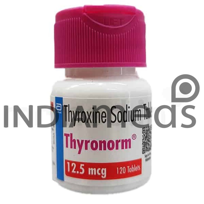 Thyronorm 12.5mcg Tablet 120's