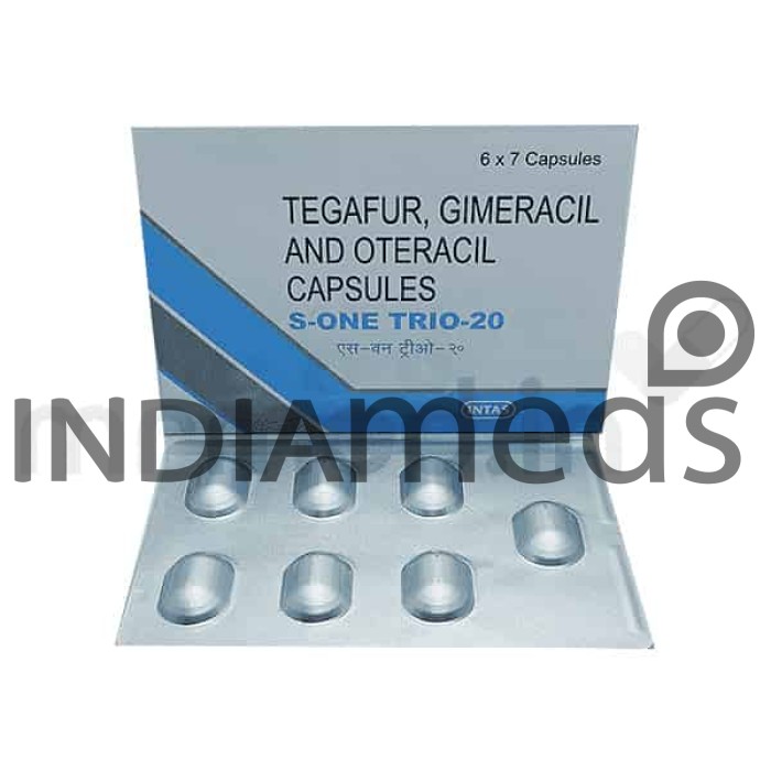 S-One Trio 20mg Capsule