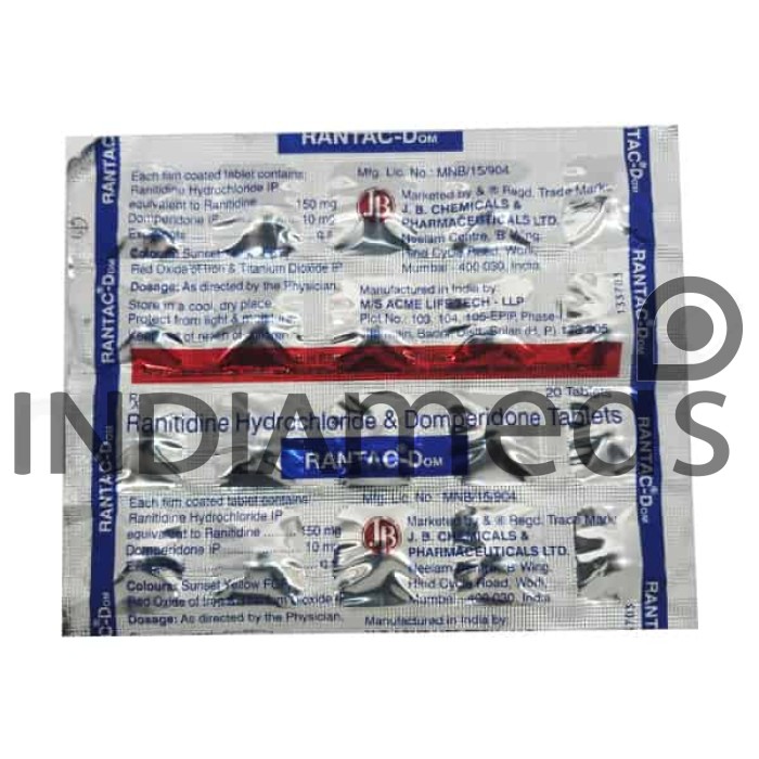 Rantac DOM Tablet
