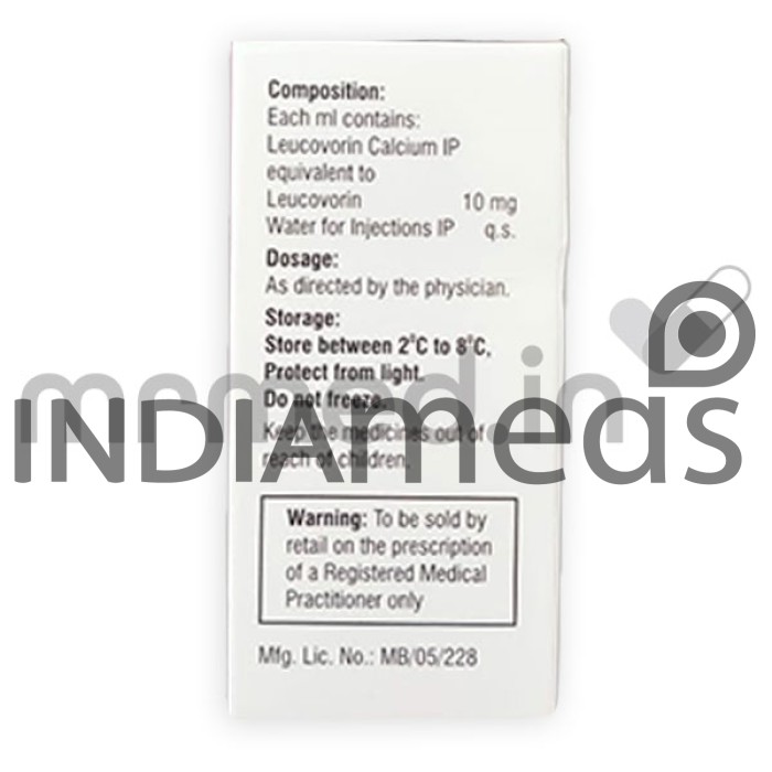 Leucorin 50mg Injection