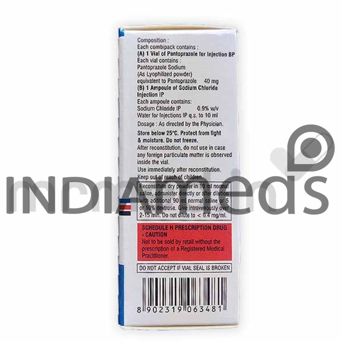 Paridem IV 40mg Injection
