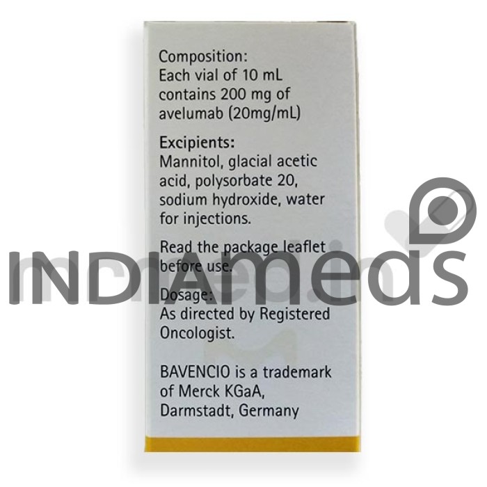 Bavencio 200mg Injection 10ml