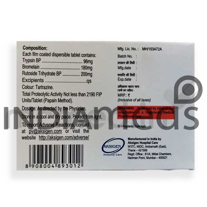 Disperzyme Tablet