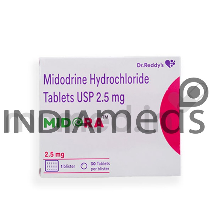 Midora 2.5mg Tablet
