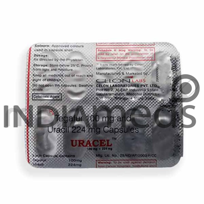 Uracel 100mg/224mg Capsule