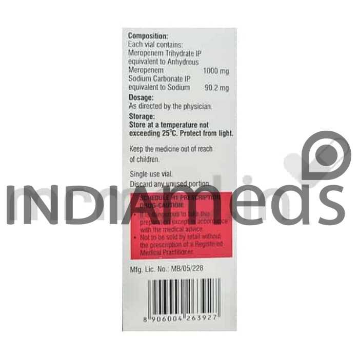 Empipenem 1gm Injection