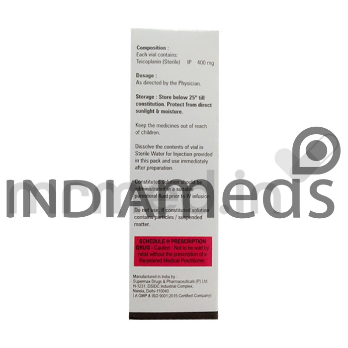 Ticorex 400mg Injection
