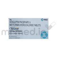 Janumet 50/500mg Tablet