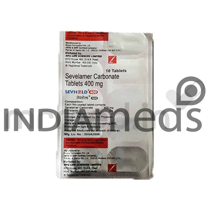 Sevhold 400mg Tablet
