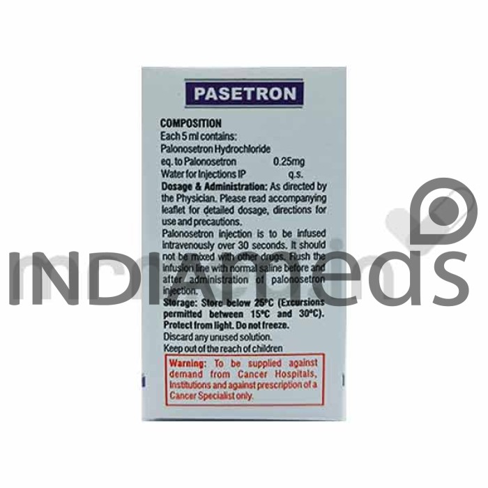 Pasetron 0.25mg Injection
