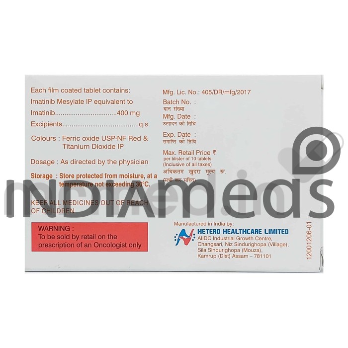 Imatero 400mg Tablet