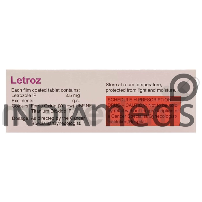 Letroz 2.5mg Tablet 30's