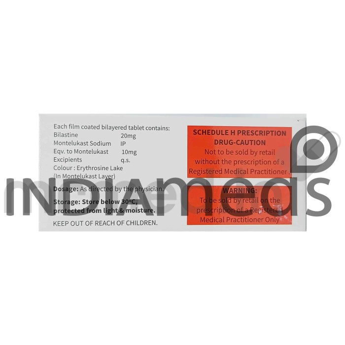 Bilahenz M 20mg Tablet