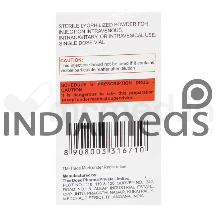 Therotepa 100mg Injection