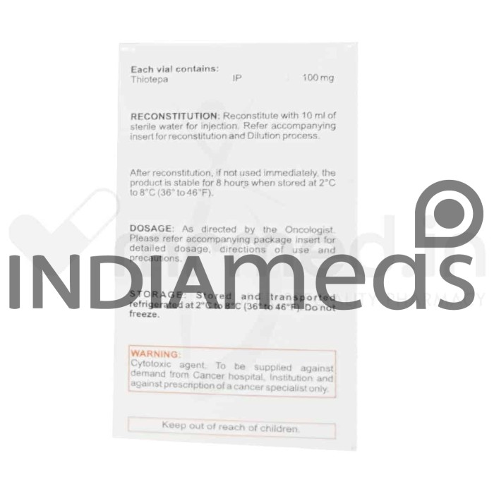 Therotepa 100mg Injection
