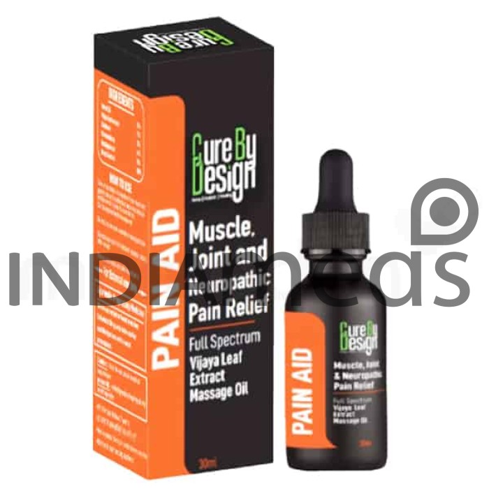 Cure By Design Vijaya Full Spectrum Pain Aid 30ml